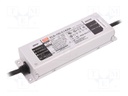 Power supply: switched-mode; LED; 100.8W; 35÷72VDC; 700÷1400mA