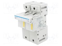 Fuse disconnector; 22x58mm; DIN; 125A; 690V; Poles: 2; -5÷40°C; IP20