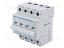 Switch-disconnector; Poles: 4; DIN; 125A; 400VAC; SBN; IP20; 1÷16mm2