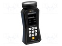 Meter: tachometer, LED stroboscope; Display: LCD 2,8"; IP52; 3h
