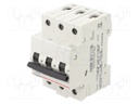 Circuit breaker; 400VAC; Inom: 25A; Poles: 3; Charact: B; 6kA; IP20