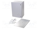 Enclosure: wall mounting; X: 600mm; Y: 800mm; Z: 250mm; AX; IP66; IK10