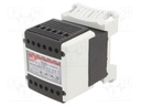 Transformer: mains; 100VA; 230VAC,400VAC,460VAC; 12V; 24V; DIN