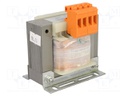 Transformer: mains; 100VA; 500VAC; 24V; Leads: terminal block; IP00