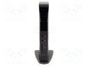 Hub USB; USB 3.2 Gen 2; SD; LED status indicator; black; 96W