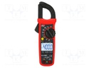 AC digital clamp meter; Øcable: 28mm; LCD (4000); I AC: 400A; 40MΩ