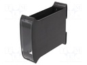 Enclosure: for DIN rail mounting; ABS