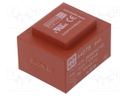 Transformer: encapsulated; 10VA; 117VAC; 9V; 1111mA; Mounting: PCB