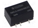 Converter: DC/DC; 2W; Uin: 21.6÷26.4V; Uout: 5VDC; Iout: 400mA; SMD
