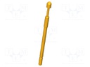 Test needle; Operational spring compression: 4mm; 8A; Ø: 2.3mm
