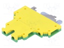 Splice terminal: rail; 0.2÷4mm2; ways: 2; terminals: 4; Width: 6.2mm