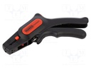 Stripping tool; 0.2÷6mm2; Wire: round; 180mm; automatic