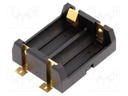 Holder; SMT; Size: CR123A; Batt.no: 2