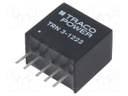 Converter: DC/DC; 3W; Uin: 9÷18V; Uout: 15VDC; Uout2: -15VDC; SIP
