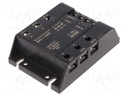 Relay: solid state; Ucntrl: 4÷30VDC; 30A; 48÷480VAC; 3-phase