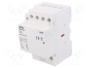 Contactor: 4-pole installation; 63A; 230VAC; NO x4; DIN