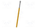 Test needle; Operational spring compression: 8mm; 5A; Ø: 2mm; 3N