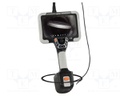 Inspection camera; Display: touch screen,LCD 7"; 120°; Len: 2m