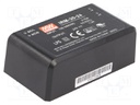 Power supply: switched-mode; modular; 31.2W; 24VDC; 69.5x39x24mm