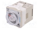 Timer; 0,05s÷100h; DPDT/ SPDT + SPDT; 250VAC/5A,30VDC/5A; PIN: 8