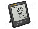 Thermo-hygrometer; LCD 3,9"; Non-contact temp.range: -40÷125°C