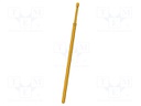 Needle-like test probe; Operational spring compression: 4.3mm