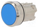 Switch: push-button; Stabl.pos: 2; 22mm; blue; Illumin: none; IP67