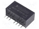 Converter: DC/DC; 1W; Uin: 36÷75V; 15VDC; Iout: 67mA; SIP8; 4.9g