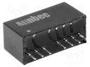 Converter: DC/DC; 2W; Uin: 18÷36VDC; Uout: 12VDC; Uout2: -12VDC; SIP8