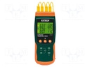 Temperature meter; 2x LCD,with a backlit; -199.99÷850°C