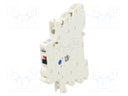Auxiliary contacts; IP20; for DIN rail mounting; 500V