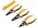 Wire stripping kit; Wire: round