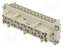 Connector: rectangular; female; EPIC H-BVE; PIN: 12; 12+PE; 16A