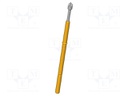 Test needle; Operational spring compression: 4mm; 5A; Ø: 1.75mm