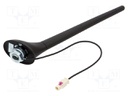 Antenna; car top; 0.2m; AM,FM; with amplifier; 0.275m
