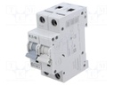 Circuit breaker; 230/400VAC; Inom: 6A; Poles: 1+N; DIN; Charact: B