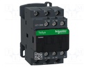 Contactor: 3-pole; NO x3; Auxiliary contacts: NO + NC; 380VAC; 9A