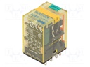 Relay: electromagnetic; 4PDT; Ucoil: 24VDC; 6A/250VAC; 6A/30VDC