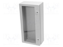 Enclosure: wall mounting; X: 300mm; Y: 600mm; Z: 155mm; BUS BG; IP65
