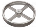 Measuring wheel; Shaft d: 7mm; aluminium; Circuit: 500mm