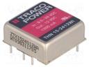 Converter: DC/DC; 15W; Uin: 9÷36V; 12VDC; Iout: 1300mA; 1"x1"; 15g