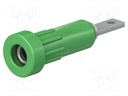Connector: 2mm banana; socket; 10A; 30VAC; 60VDC; Cutout: Ø4.9mm