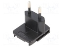 Adapter; Plug: EU