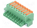 Connector: pluggable terminal block; plug; female; PL; 10A; 300V