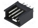 Socket; wire-board; male; AMPMODU MOD II; 2.54mm; PIN: 8; THT