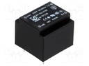 Transformer: encapsulated; 0.5VA; 230VAC; 18V; 28mA; Mounting: PCB