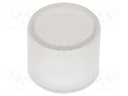 Cover; IP68; transparent; LAS2Y; Ø15x12.5mm