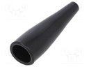 Insulator; 5kV; black; Mat: PVC; 65mm