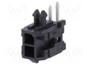 Socket; wire-board; male; Micro-Fit 3.0; 3mm; PIN: 2; THT; 5A; 600V