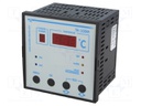 Module: regulator; temperature; 24÷265VAC; on panel; 24÷265VDC